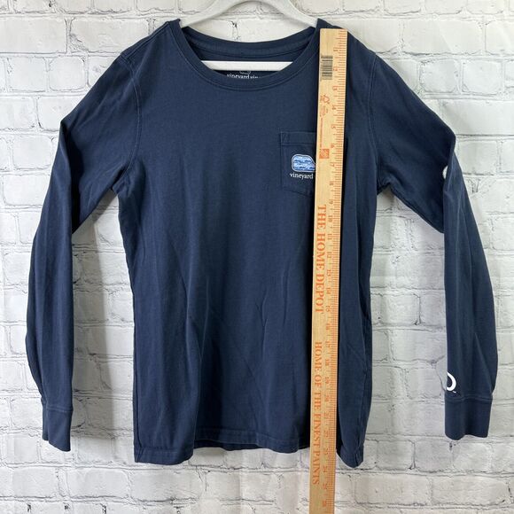 Discovery Channel Shark Week Shirt Vineyard‎ Vines Unisex XXS & XS Blue Crewneck - Picture 3 of 14